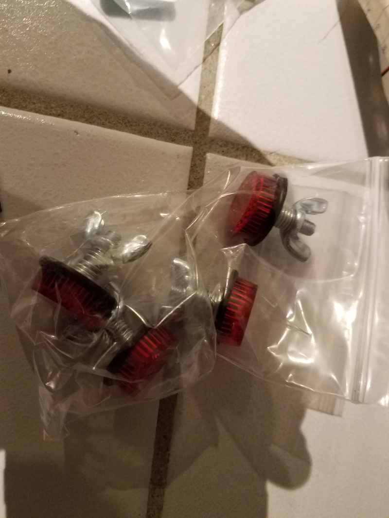 Reflector bolts I won’t use. I have RAF target plate bolts, bro.